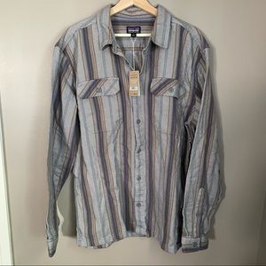 Patagonia Mens Flannel Shirt, size Large, 100% cotton